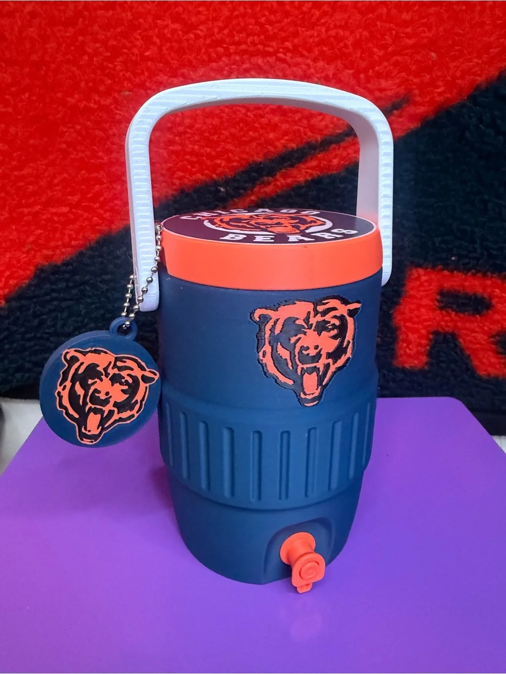 Custom Design - Chicago Bears Cooler Can Holder 12 oz by 3d print